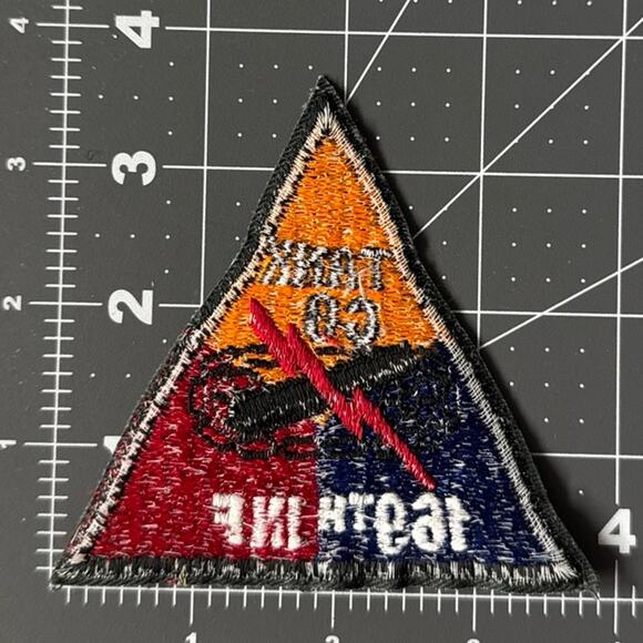 Korean War Era US Army 169th Infantry Tank Company Patch - #1507 - Picture 2 of 2